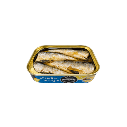 Sardinen in Fassbutter und Zitrone | La Belle-Iloise | Quiberon | Frankreich