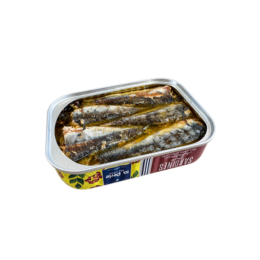 Sardinen mit Andaliman-Pfeffer | La Perle des Dieux | Frankreich