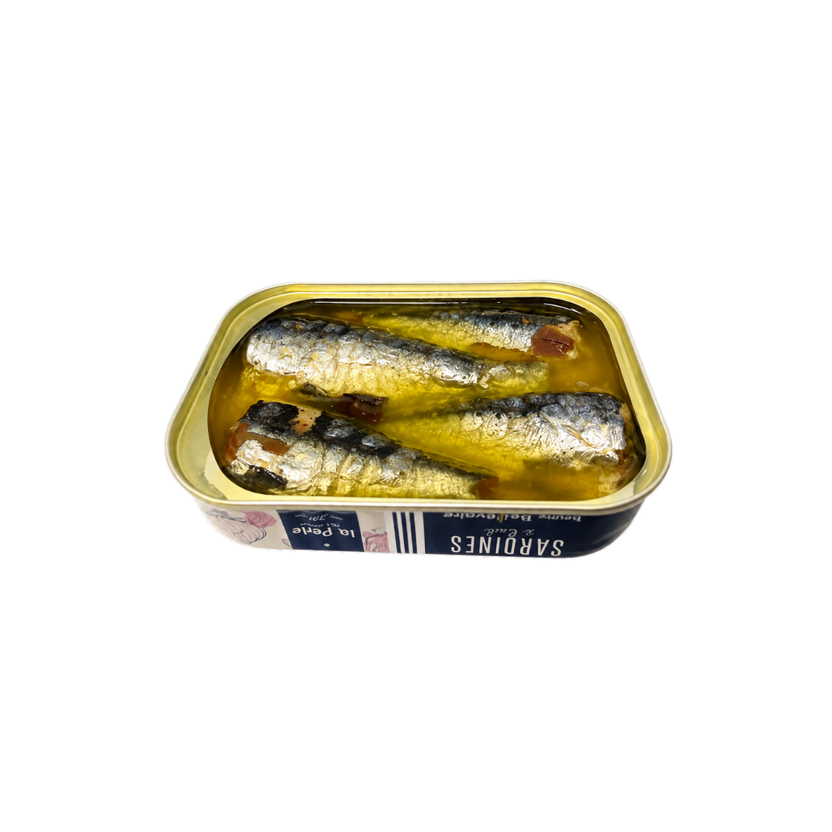 Sardinen in Fassbutter mit Knoblauch | La Perle des Dieux | Frankreich