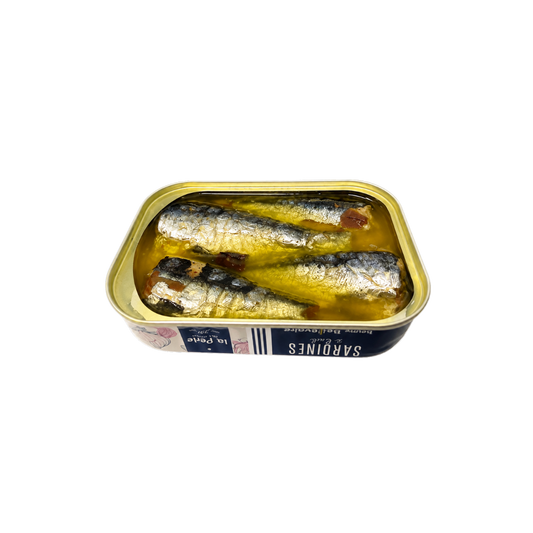 Sardinen in Fassbutter mit Knoblauch | La Perle des Dieux | Frankreich