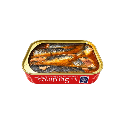 Sardinen | konfierten Tomaten & Kräutern der Provence | La Perle des Dieux | Frankreich
