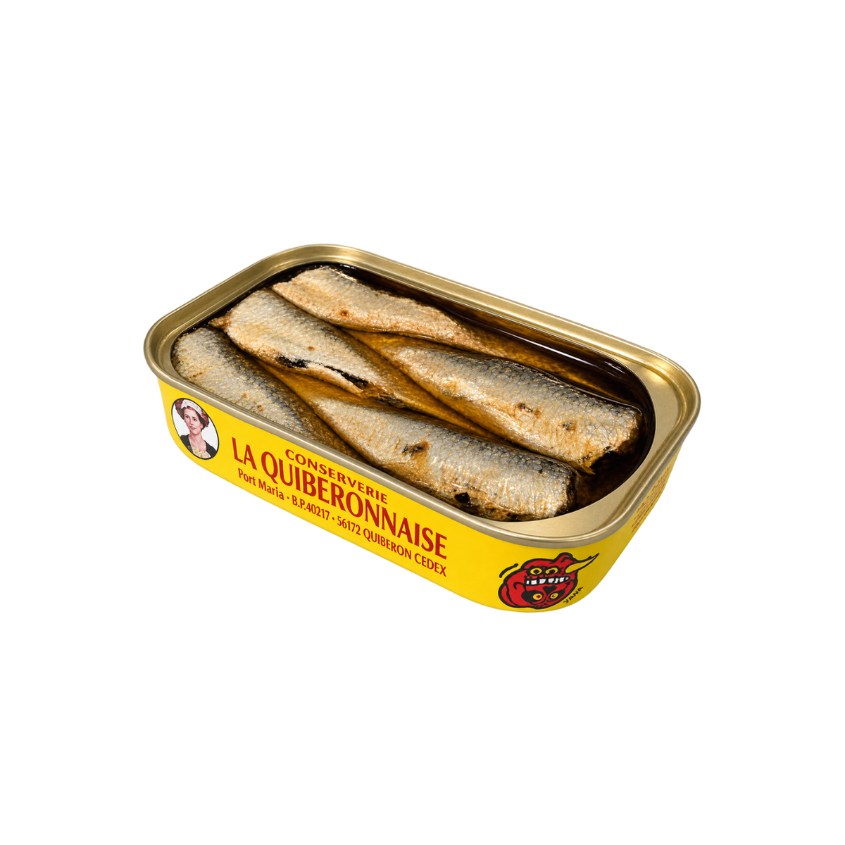 Jahrgangssardinen 2019 | Sardinen Habanero Ultra Scharf | La Quiberonnaise | Quiberon | Frankreich