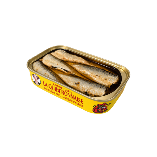 Jahrgangssardinen 2019 | Sardinen Habanero Ultra Scharf | La Quiberonnaise | Quiberon | Frankreich
