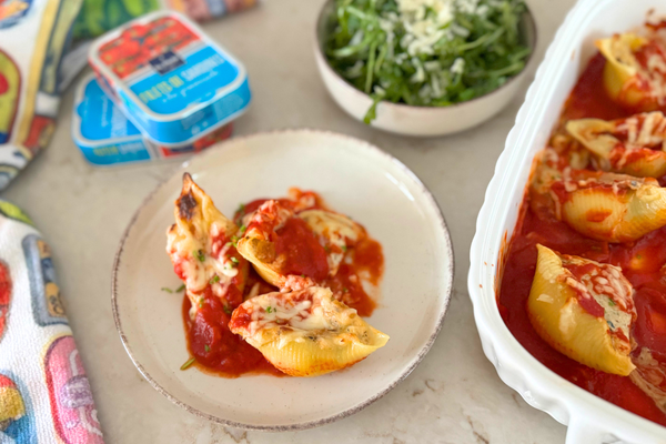 Video laden: stuffed pasta with sardines