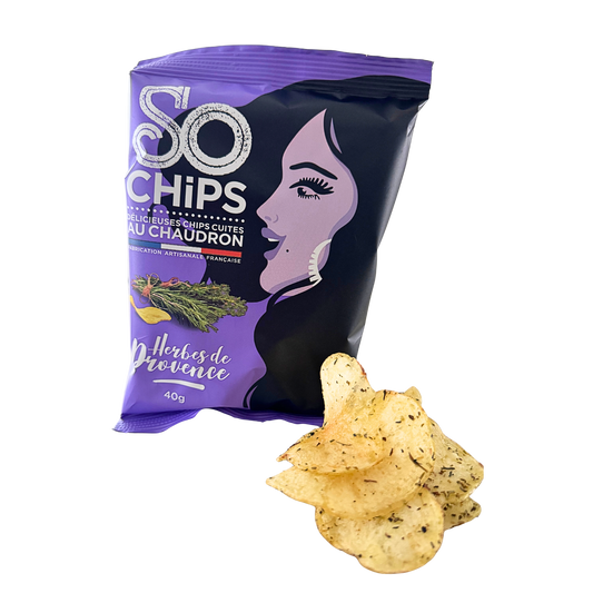Chips Kräuter der Provence | 40g | SO CHIPS | Frankreich