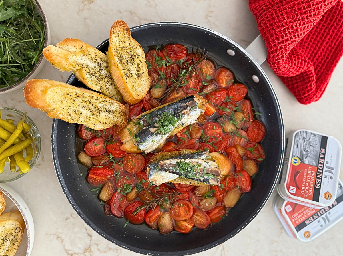Video laden: sardinen crostinnies