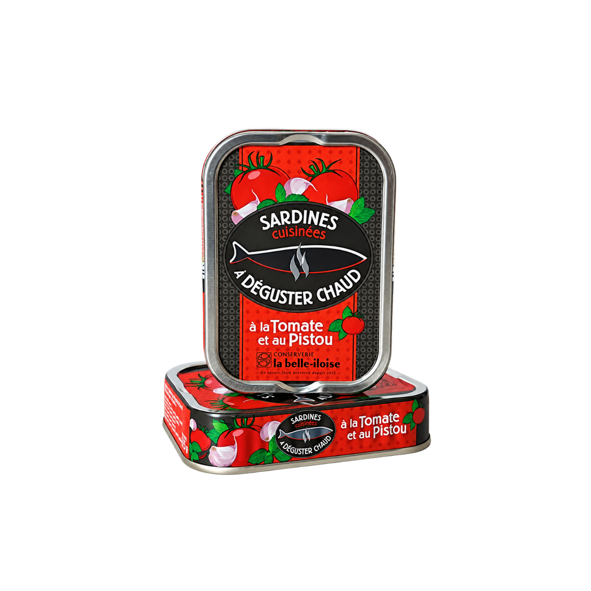 Sardinen Tomaten und Pistu | La Belle-Iloise | Quiberon | Frankreich