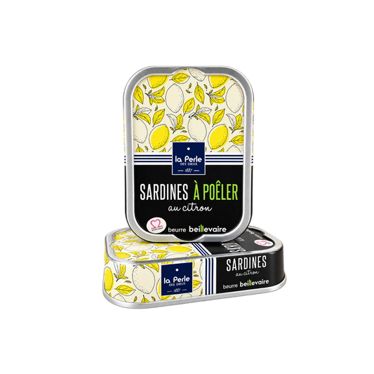 Sardinen in Fassbutter mit Zitrone | La Perle des Dieux | Frankreich
