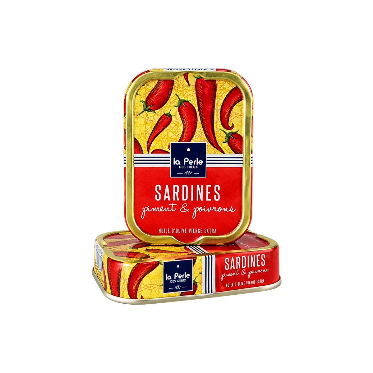 Sardinenfilets | paprika und chili | La Perle des Dieux | Frankreich