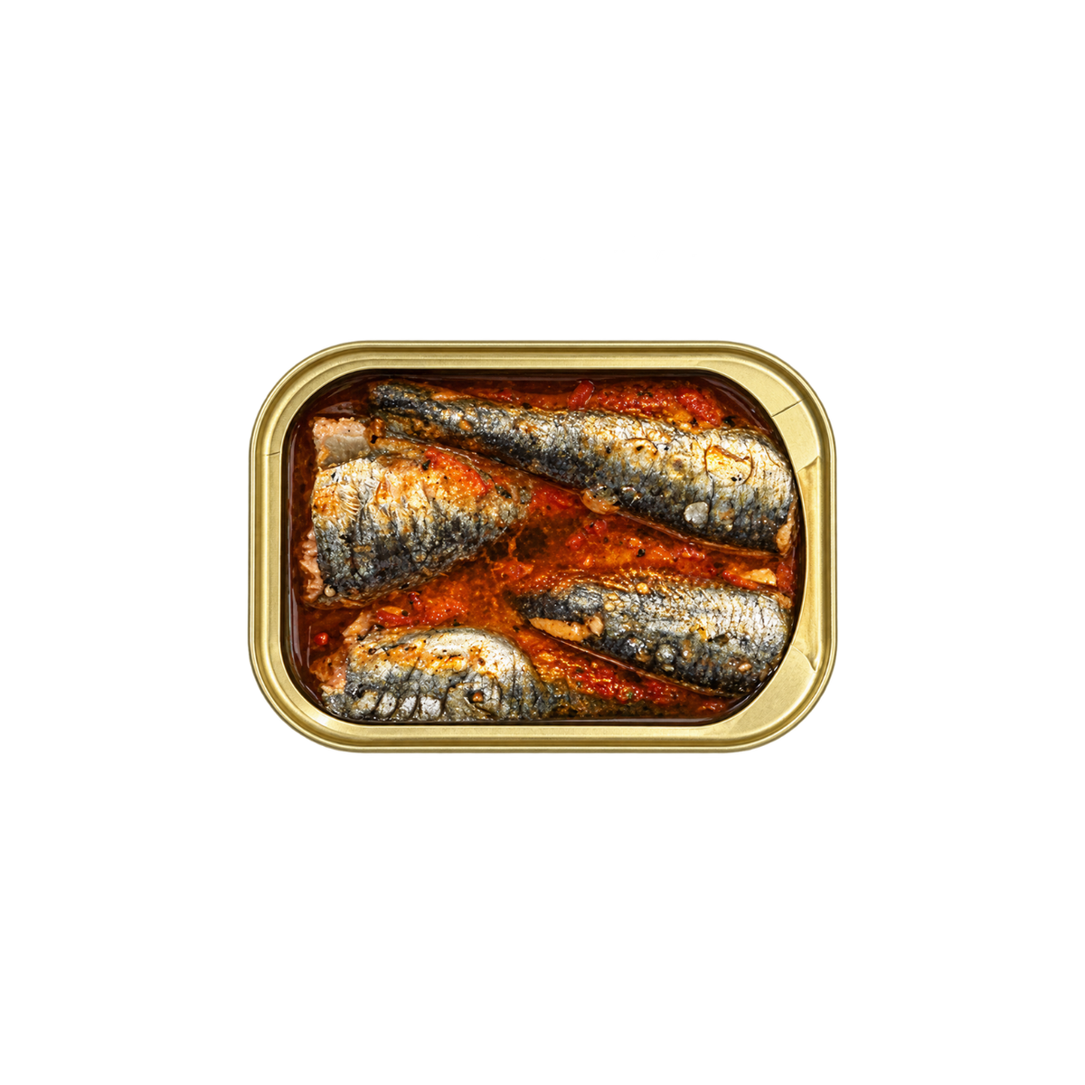 Sardinen mit gegrilltem Paprika in Olivenöl | La Perle des Dieux | Frankreich