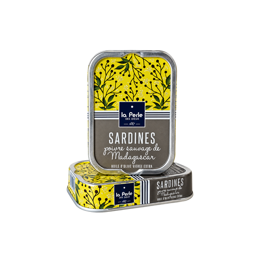 Sardinen | wilden Pfeffer aus Madagaskar | La Perle des Dieux | Frankreich
