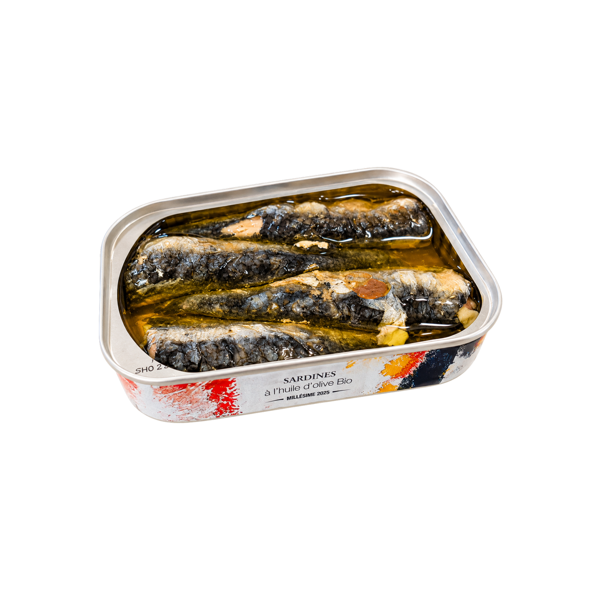 Jahrgangssardinen 2025 | „Dripping“ - Hervé Maupin | La Compagnie Bretonne des Poissons | Penmarc'h |Frankreich