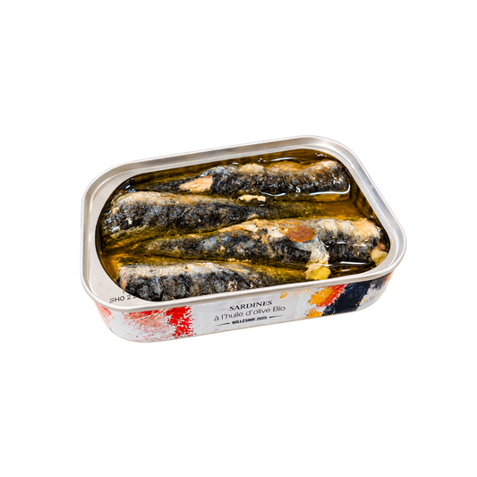 Jahrgangssardinen 2025 | „Dripping“ - Hervé Maupin | La Compagnie Bretonne des Poissons | Penmarc'h |Frankreich