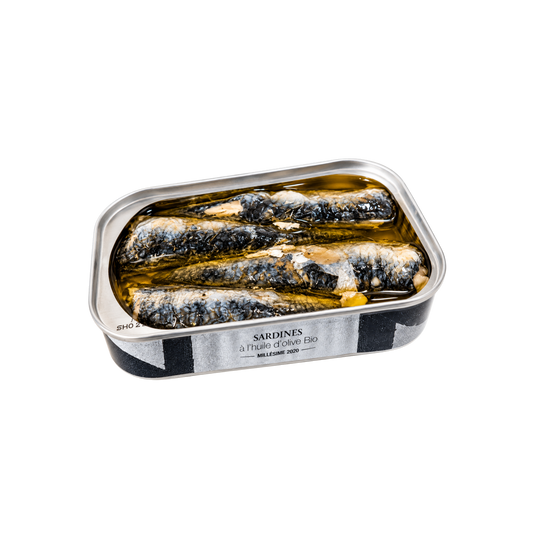 Jahrgangssardinen 2020 | La Compagnie Bretonne des Poissons | Penmarc'h | Frankreich