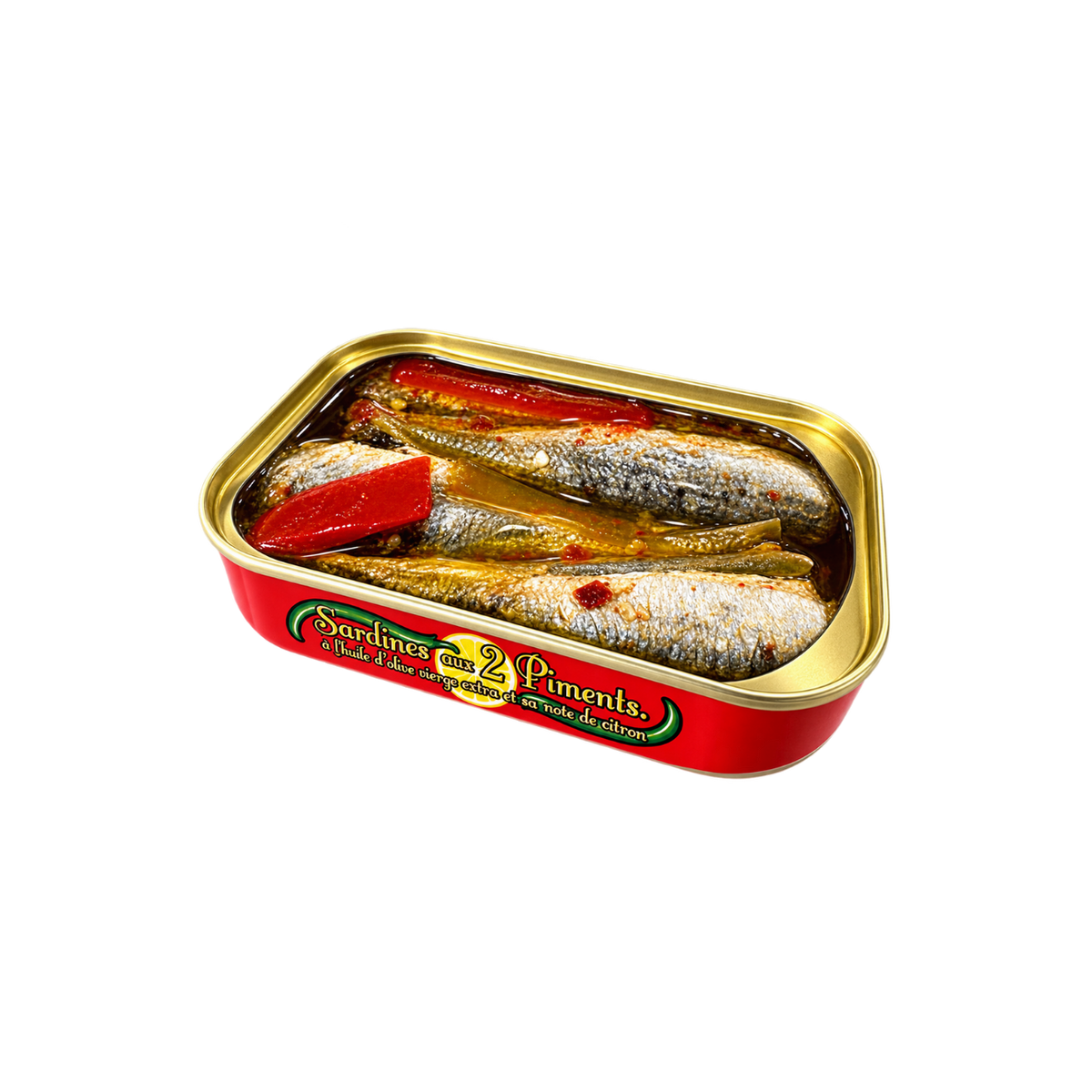 Sardinen | zweierlei Chili | La Belle-Iloise | Quiberon | Frankreich