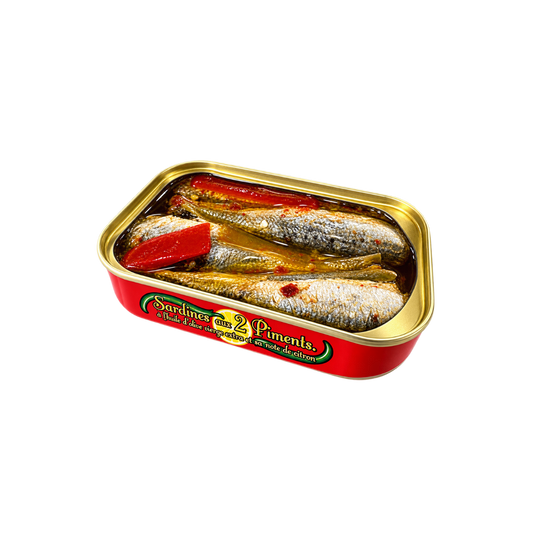 Sardinen | zweierlei Chili | La Belle-Iloise | Quiberon | Frankreich