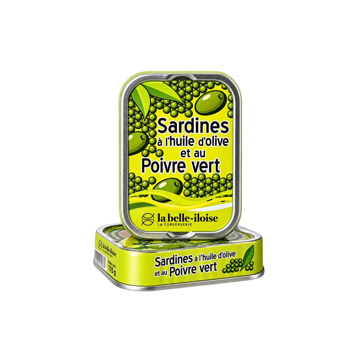 Sardinen | grünen Pfeffer | La Belle-Iloise | Quiberon | Frankreich