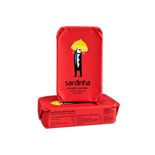 Sardinen | Olivenöl mit Zitrone  | Sardinha | Portugal