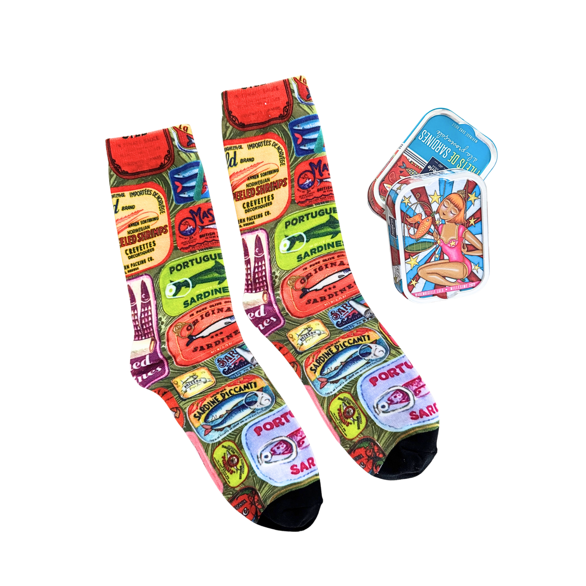 Kleine Weihnachtsfreude – Sardinen & Socken
